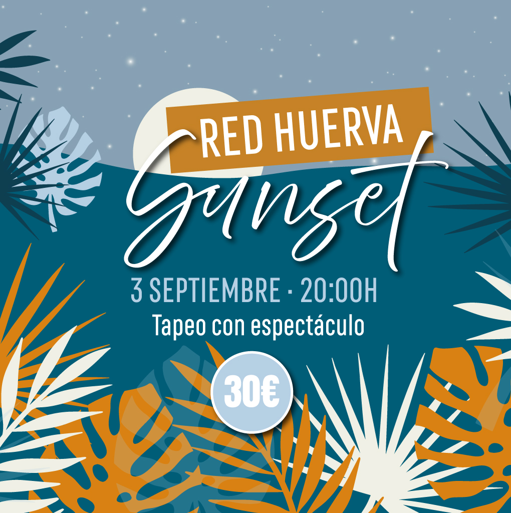 Red Huerva Sunset, tapeo y performance para un networking relajado.